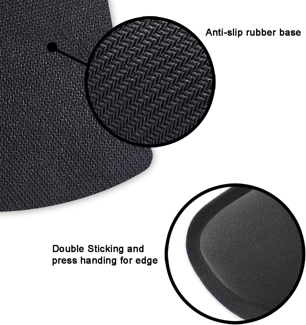 Keyboard Wrist Rest Pad and Mouse Wrist Rest Support, Comfort Wrist Rest Pad with Non-Slip Rubber Base & Memory Foam Support for Working Gaming Fatigue Pain Relief Inspirational Quote