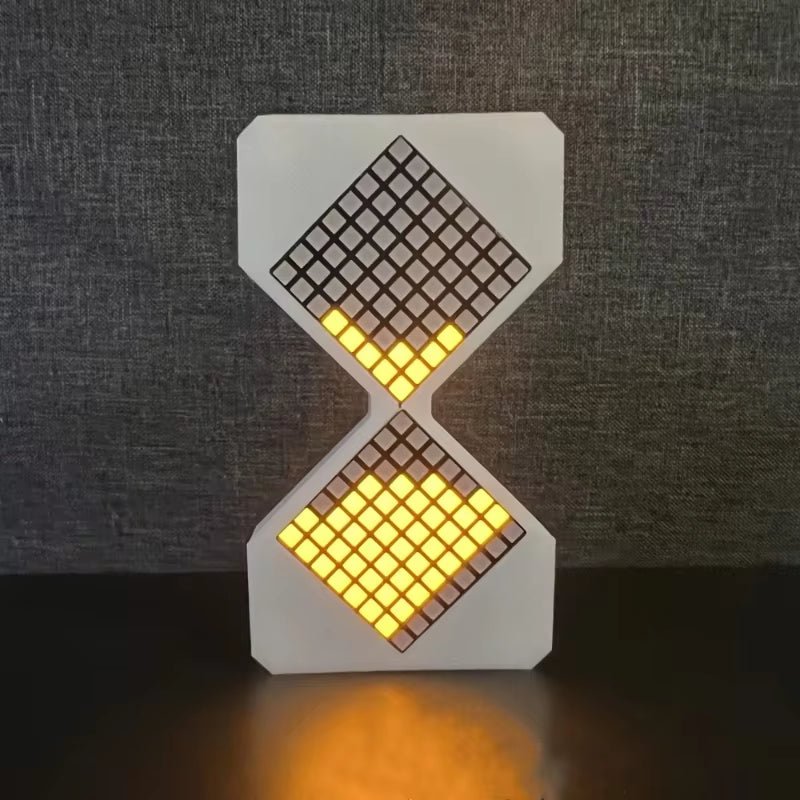 Electronic Desktop Hourglass, Small Ornaments, Creative Gifts, Home Accessories, Purely Handmade, Cyber