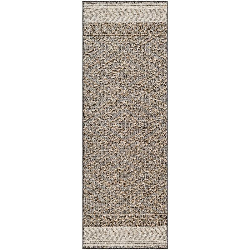 Beige Charcoal Areli Area Rug