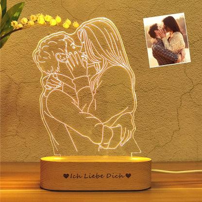 Vip-Dropshipping Customized Photo 3D Night Light for Gift