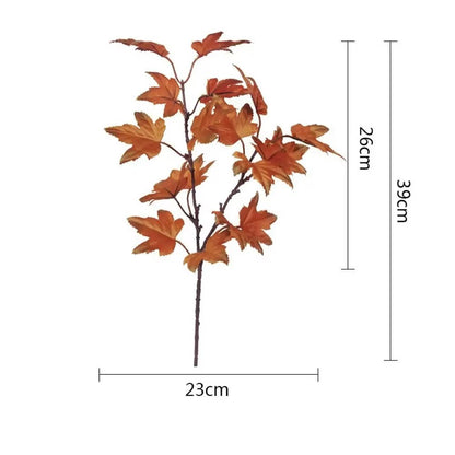 Artificial Pumpkins Maple Leaf Pomegranate Table Home Decor House Prop Autumn Harvest Thanksgiving Halloween Party Decor