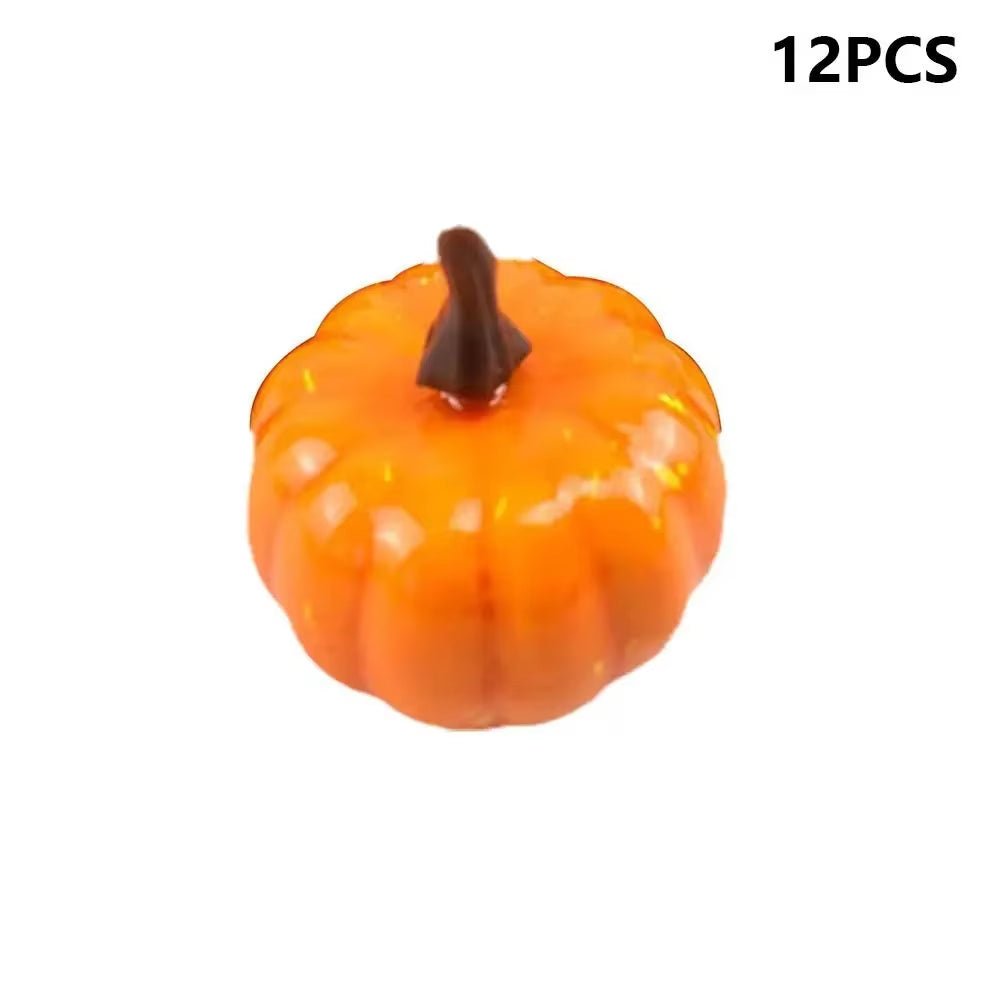 Artificial Pumpkins Maple Leaf Pomegranate Table Home Decor House Prop Autumn Harvest Thanksgiving Halloween Party Decor