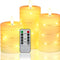 Flameless Candles,Led Candles,Battery Candles, Real Wax 3PCS